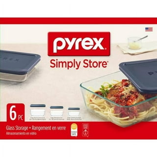 Pyrex 2-Cup 6 Piece Glass Storage Containers With White Silicone Lids -  Brand New! - Storage Bins & Baskets - Hudson, Ohio, Facebook Marketplace