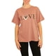 thumbnail image 1 of Camiseta con estampado de amor Elevenparis para mujer woodrose M, 1 of 4