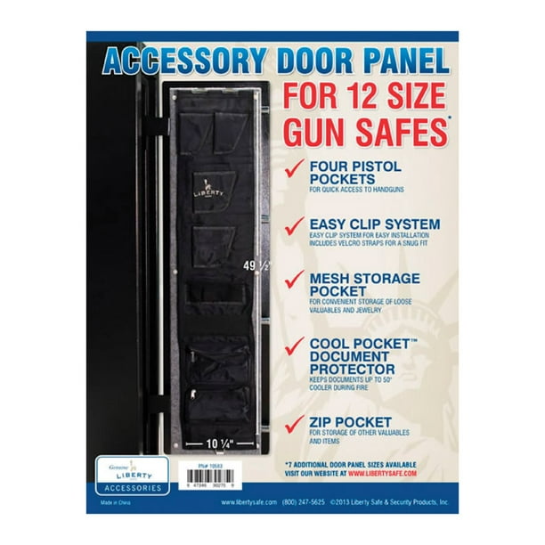 Liberty Safe Gun Safe Accessory Door Panel, Model 12, 10 x 40In