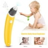 3 Colors Childrens Portable Infant Nose Cleaner Safe Baby Electric Kids Nasal Aspirator Suction Machine Snot Sucker 2021 Upgrate for Home & Travel Use