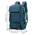 thumbnail image 2 of Mochila de viajes mochila mochila de gran capacidad Bolsa de viaje expandible con compartimento de zapatos bolsas de viaje impermeables al aire libre, 2 of 6