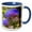 Blue/White, variant on 3drose, Bee on Artichoke Thistle, Desert Botanical Garden, Phoenix, Arizona., 11oz Mug