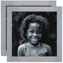 ArtToFrames 22" x 31" Grey Picture Frame, 22x31 inch Gray Wood Poster Frame (WOM-4594), 2 Pack