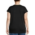 thumbnail image 5 of Women's Plus Active Short Sleeve Graphic Tee, 5 of 5