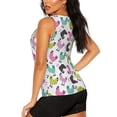 thumbnail image 3 of Balery Funny Chicken Camiseta sin mangas estampada ligera para mujer, tops de entrenamiento sin mangas, camisetas de yoga transpirables de secado rápido.-XX-Large, 3 of 7