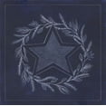 thumbnail image 2 of Shamp, Cindy 15x15 White Modern Wood Framed Museum Art Print Titled - Blue Star, 2 of 4