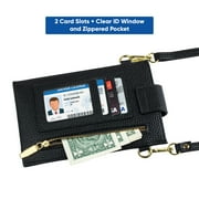 onn. XXL Universal Crossbody Phone Case - Black