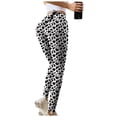 thumbnail image 4 of YDOJG Women Printing High Waist Stretch Strethcy Fitness Leggings Yoga Pants Womens Activewear, 4 of 4