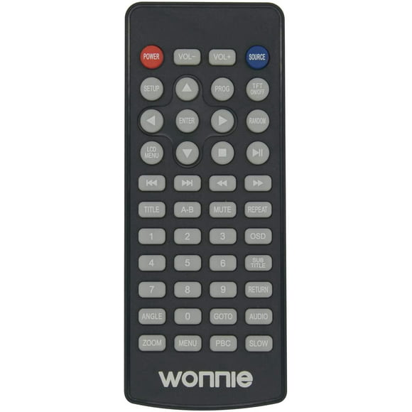 WONNIE Remote for Portable DVD Player