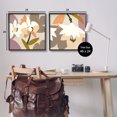 thumbnail image 4 of Stupell Industries Modern Geometric Orchids Botanical & Floral Painting Black Framed Art Print Wall Art, 24 x 24, Set of 2, 4 of 10