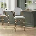 thumbnail image 5 of Flash Furniture Square Seat with Stackable French Back Counter Height Stools (Set of 2), 5 of 13