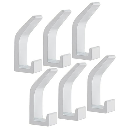 

Giyblacko Sticky Hooks For Hanging Punch-free Heavy Duty Adhesive Hooks Hold Towel Coat Wall Double Hooks