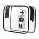 thumbnail image 1 of 3 Bolsas De Maquillaje Transparentes Para Artículos Esenciales, Viajes, Baño, Color Negro, 1 of 8