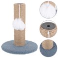 thumbnail image 3 of Rascador para gatitos reutilizable, poste rascador doméstico con bola colgante, 3 of 7