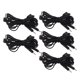 thumbnail image 2 of Cables de electrodos TENS Pin, 5 piezas para cables de electrodos de plomo TENS Cable de repuesto multifuncional, 2 of 8