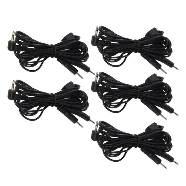 Electrode Wires,5pcs for TENS Lead Replacement Electrode Lead Wires TENS Pin Electrode Wires Exceptional Value