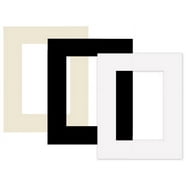 Single Designer 5x7 Mat w/4x6 Opening - Arctic White - Walmart.com