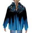 thumbnail image 4 of Mercatoo Hooded Sweatshirt for Girls Graphic Print Long Sleeve Warm Pullover Shirt Fall Casual Tops with 𝗞angaroo Pocket, 4 of 7