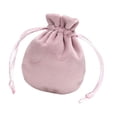 thumbnail image 1 of Bolsa con cordón para guardar joyas, bolsa de terciopelo para regalo de San Valentín Rosa claro 75x95cm, 1 of 9