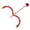 Red, variant on TIELUTT Valentine Mini Bow Set Valentine's Day Party for Kids 8-12 Goodie Bags Boys Event Horizon Poster Party Dress for Women Elegant Event Dress for Women Short Event Wristbands 100 Count