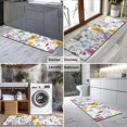 thumbnail image 2 of Pioneer Flower Floral Print Pattern Kitchen Rug Mat,Kitchen Runner Rugs Non Skid Washable,Decorative Kitchen Floor Mats for Kitchen,Sink,Laundry,17"X47", 2 of 5