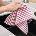thumbnail image 3 of Dish Cloths for Kitchen Washing Dishes, Super Absorbent Dish Rags, Cotton Terry Cleaning Cloths Pack of 8, 12x12 Inches, 3 of 8