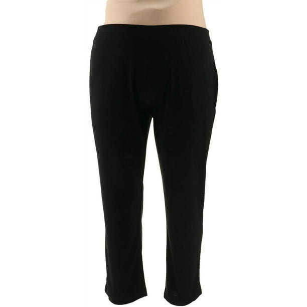 Susan Graver - Susan Graver Liquid Knit Straight Leg Pants A228084 - Walmart.com - Walmart.com