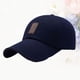 thumbnail image 4 of 1 gorra de béisbol moderna para exteriores, transpirable, deportiva, clásica, con visera para hombre (azul oscuro)., 4 of 6