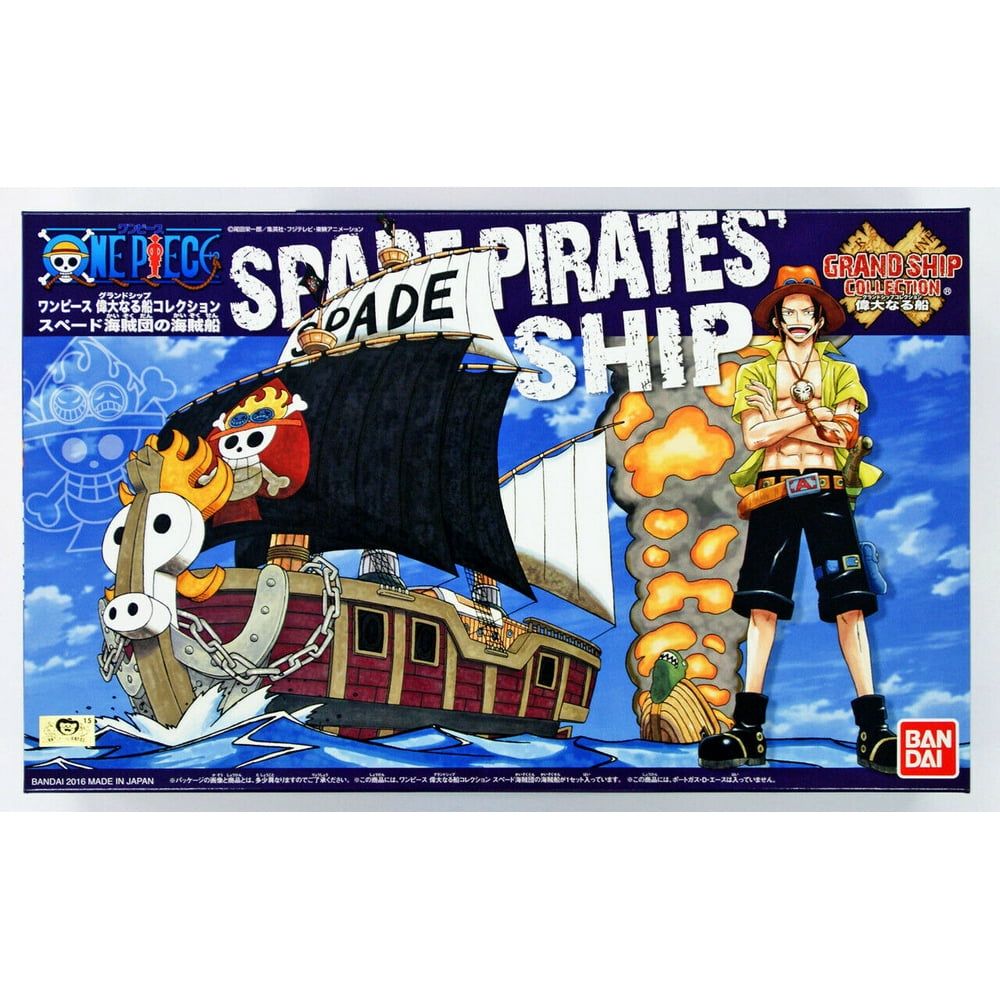 Bandai Hobby One Piece Spade Pirate Ship Grand Ship Collection Model