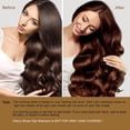 thumbnail image 3 of Cherry Brown Hair Dye 16.9 Fl Oz, Argan Oil Cherry Brown Hair Shampoo, 3 in 1 Hair Dye Shampoo, Easy To Use, Semi-Permanent Hair Color Shampoo (Cherry Brown), 3 of 8