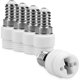 thumbnail image 1 of Adaptador de enchufe convertidor E14 a casquillos G9 - Adaptador de soporte de lámpara con base de bayoneta para bombilla halógena LED 5 piezas, 1 of 5