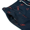 thumbnail image 6 of IROINNID Men's Soft Woven Cotton Elastic Waistband Printing Drawstring Home Pajama Short, 6 of 8