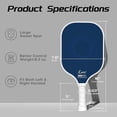 thumbnail image 3 of LUZZ Carbon Fiber Pickleball Paddle Set of 2 with 4 Balls and Carry Bag, USAPA Approved, T701 Pickle Ball Rackets for All Skill Level, 3 of 9