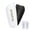 White, variant on 2 Packs Soccer Shin Protector PP EVA Honeycomb Shell & Grid EVA Buffer Foam,Multiple Colors & Size Curve-Fit Anti-Collision Shock Absorption for Football/Soccer Sports Protection