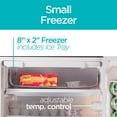 thumbnail image 2 of Black + Decker BCRK43B Compact Refrigerator Energy Star Single Door Mini Fridge with Freezer, 4.3 Cubic Ft., Black, 2 of 7