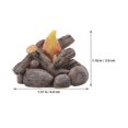 thumbnail image 2 of Miniature Campfire Figurines Resin Bonfire Models for Micro Landscape Decor 2Pcs, 2 of 4