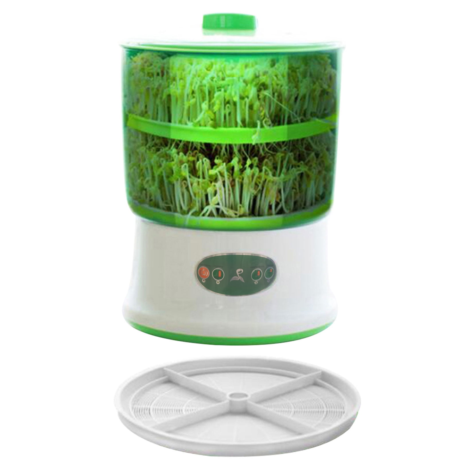 SSBSM Bean Sprout Machine Set, Automatic Soaking, Rapid Germination, Short Cycle, US Plug, Bean