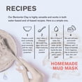 thumbnail image 3 of ClearLee Bentonite Clay Cosmetic Grade Powder - 100% Pure Natural Powder - Indian Clay - Great For Skin Detox, Rejuvenation, and More - Heal Damaged Skin - DIY Clay Face Mask (8 oz), 3 of 10