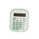 thumbnail image 2 of Calculadora pequeña para pan, resistente, ligera, compacta, básica, de 12 dígitos, portátil y bonita. Verde, 2 of 9