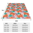 thumbnail image 3 of Balery Hawaiian Style Manta de Felpa Suave y Acogedora – Cobija de Franela Aterciopelada para Cama, Lavable y Cálida para Sofá, Mascotas, Transpirable-40"x30", 3 of 7