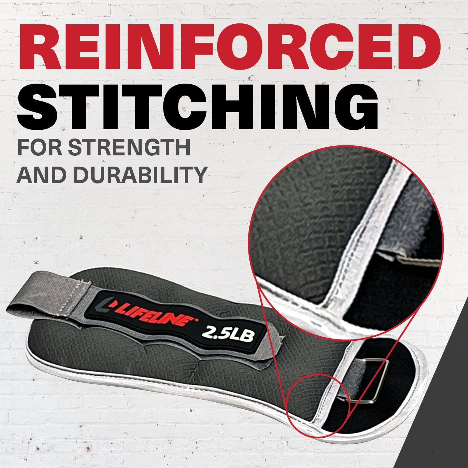 Lifeline Fitness Ankle/Wrist Weights 5lb Pair