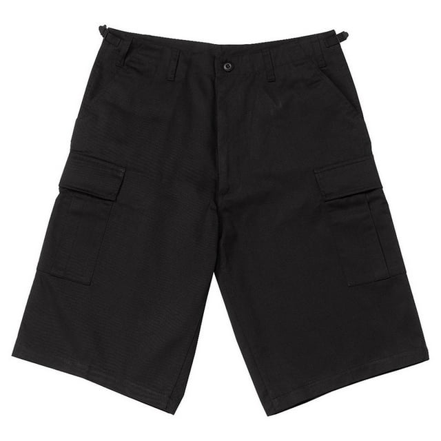 Rothco Long Length BDU Short - Black, 3X-Large