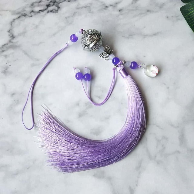 BLISS Mo Dao Zu Shi Bell Lan Wangji Prop Accesorios Llavero Grandmaster of Demonic Colgante Decoraciones Bolsa Chen Qing Ling Coche huangjie unisex
