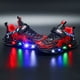 thumbnail image 1 of dibujos animados spiderman niño niña bebé zapatos casuales spiderman LED Luminous Shoes Niños Zapatillas Niño Niña Dibujos animados Led Light Shoes32 Insole19.7cm Gao Jinjia LED, 1 of 2