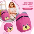 thumbnail image 1 of Mochila escolar de dibujos animados Likrtyny gran capacidad bolsa de animales para niños, 1 of 8