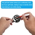 thumbnail image 4 of Uxcell Golf Line Marker, Golf Drawing Stencils Marker Tool for Golfer, Black, 4 of 6