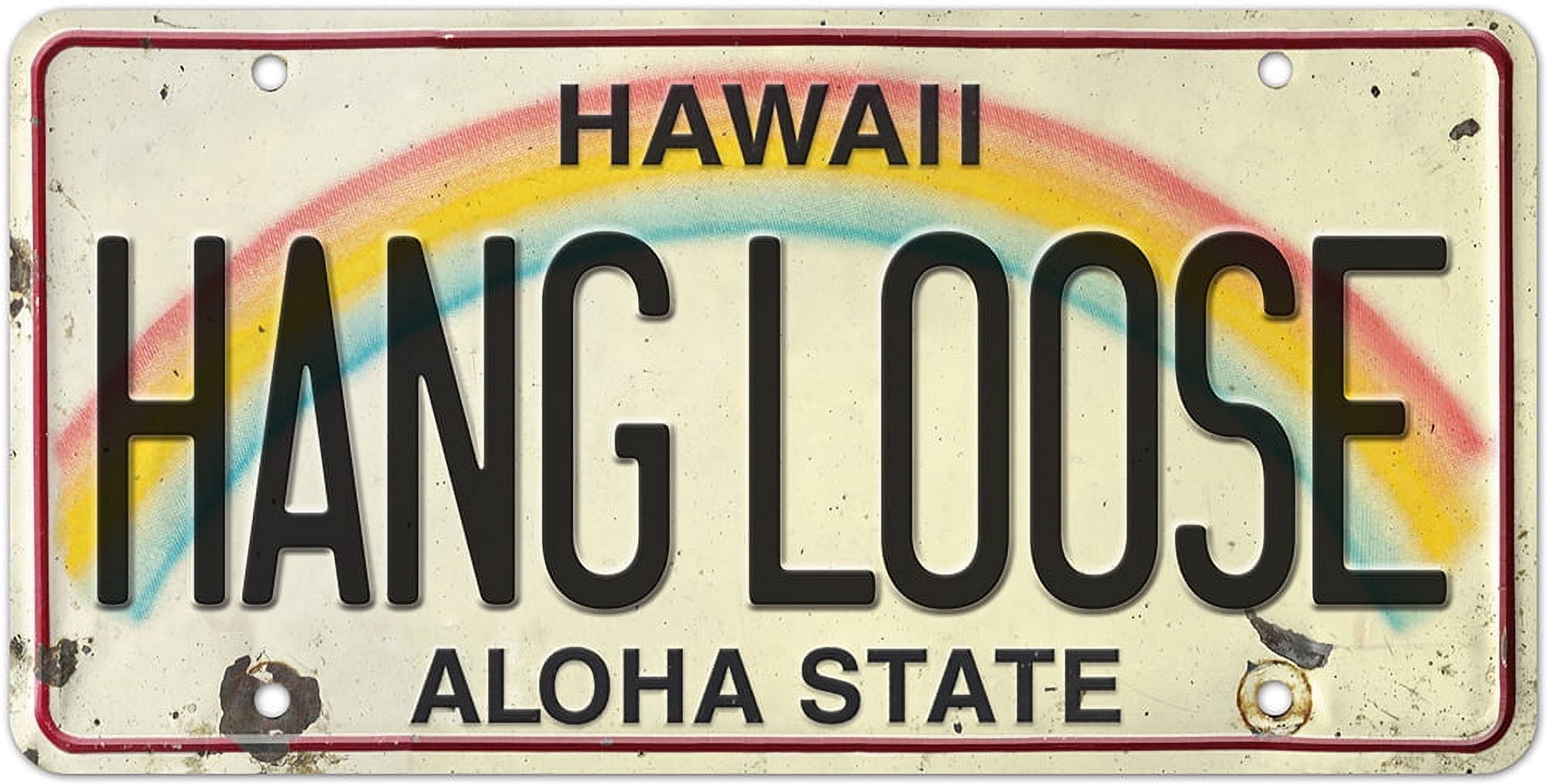 welcome to the islands hawaii license plate aloha state - Walmart.com