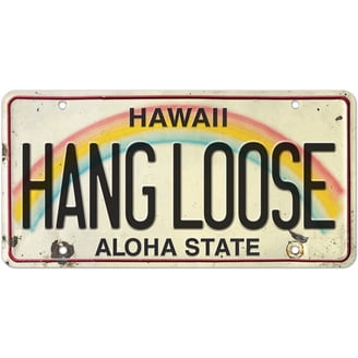 welcome to the islands hawaii license plate aloha state - Walmart.com