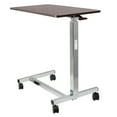 thumbnail image 2 of McKesson Overbed Table Non-Tilt Top Walnut Wood Grain 28.25 to 43.25" Height Range 16-11620, 2 of 2