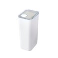 thumbnail image 4 of iDesign Recycled Plastic XL Dry Goods Kitchen Canister with Airtight Lid – 4200mL, White, 4 of 7